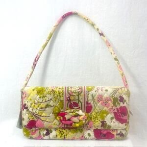 Vera Bradley Make Me Blush Floral Knotted Design Shoulder Hand Bag Purse - NWT